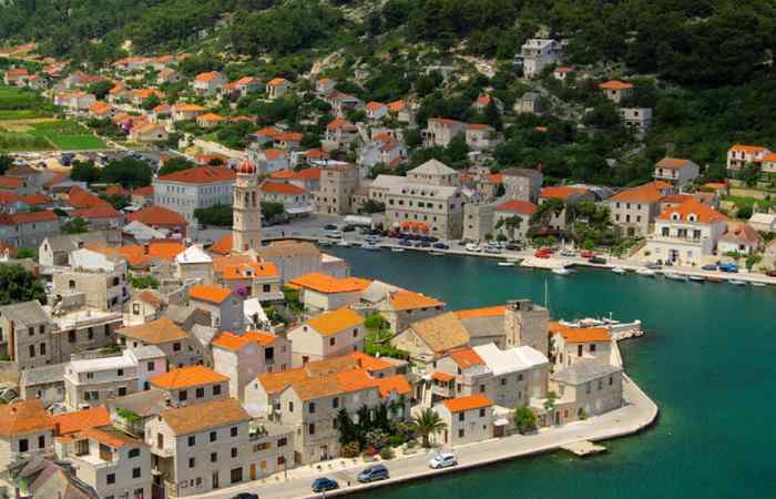 جزیره زیبای براک در کرواسی