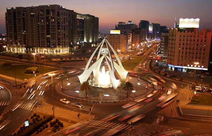میدان ساعت شهر دبی