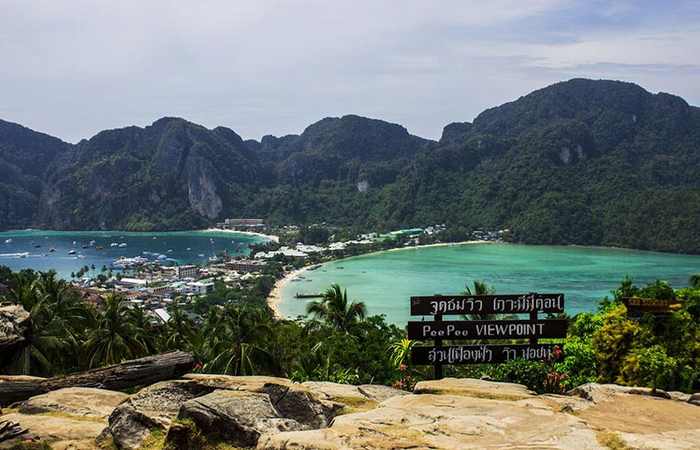 فی فی از زیباترین جزایر تایلند