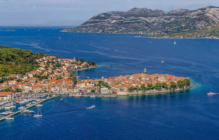 کورچولا از جزایر زیبای کرواسی