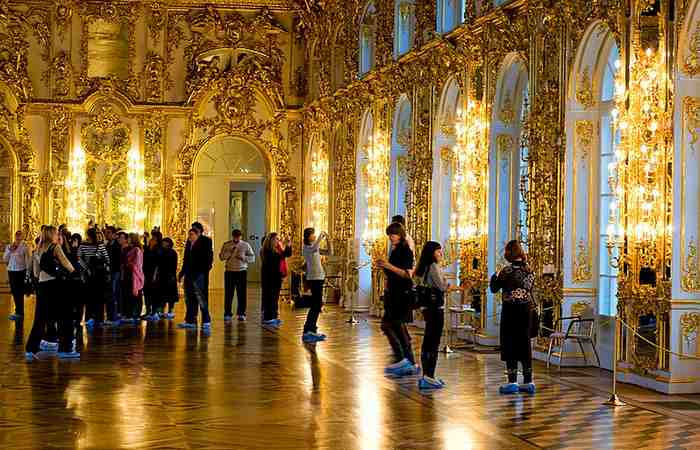 کاخ کاترین از دیدنی های سنت پترزبورگ