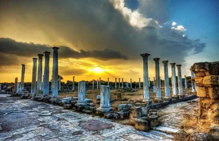 شهر تاریخی سالامیس در قبرس
